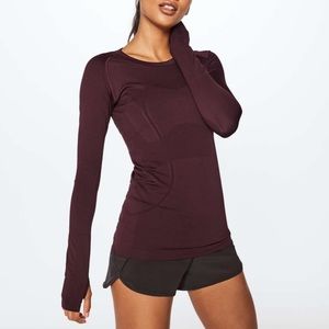 Lululemon Swiftly tech longsleeve purple size 4